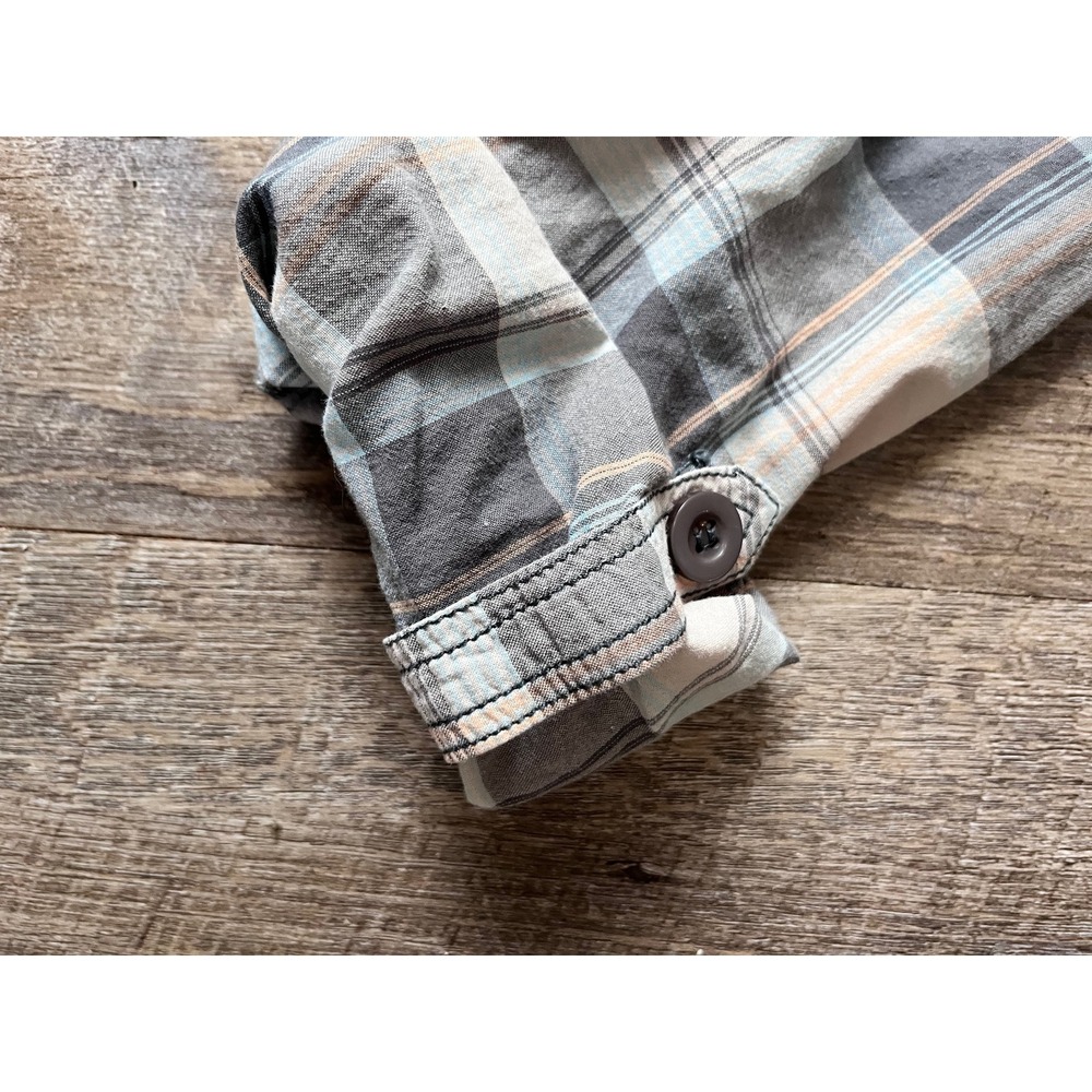 Lululemon Plaid Tunic Top with button sleeves Size S - Picture 6 of 7